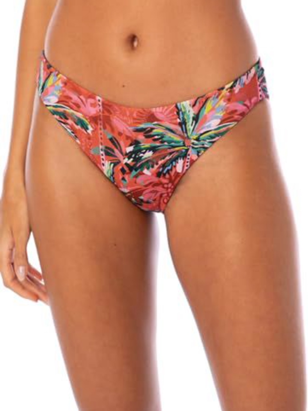 Nwt Maaji Flame Palms Sublimity Regular Rise Bikini Swim Bottom Medium